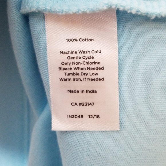 Talbots aqua blue cotton dress - Picture 3 of 8